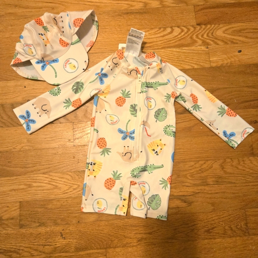 H&M Baby Swimsuit with Fun Prints
